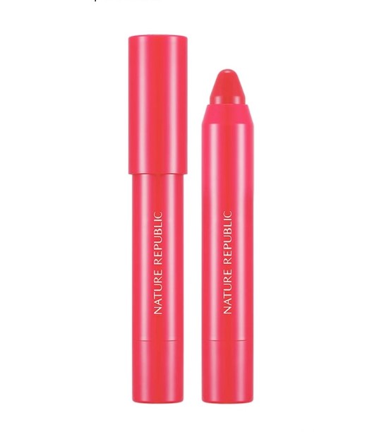 Nature Republic  by Flower Eco Crayon Lip Rouge 02 Berry Pink
