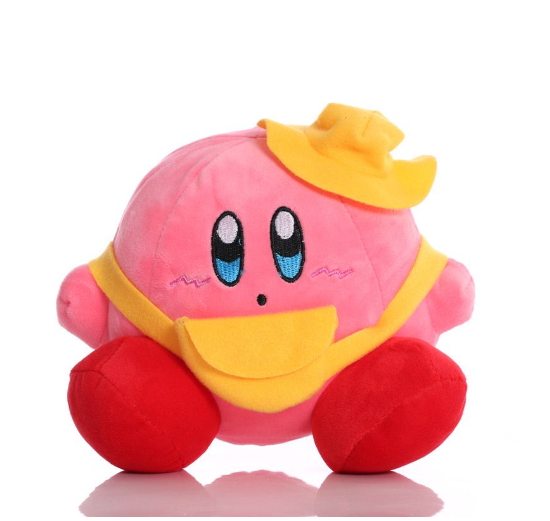 New Kirby Plush Anime Kawaii Cute Star Stuffed Peluche Quality Cartoon Toys Great Christmas Birthday Gift K10