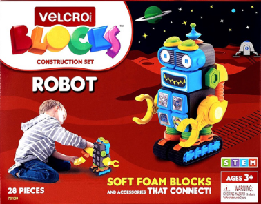 Velcro Blocks Construction Set Robot Building Blocks
