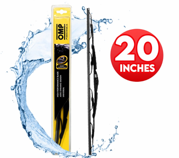 OMP Frame Wiper Blade 20" OMP160220 for BMW E36, Ford Escape, Expedition, Honda Civic