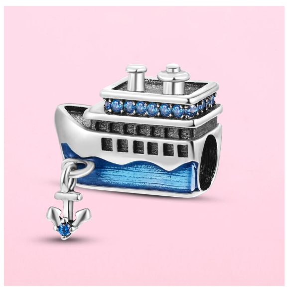 Silver Robot Cat Mummy Rocking Charm Beads for Original Pandora Bracelet Necklace DIY Women's Jewelry Gift 006