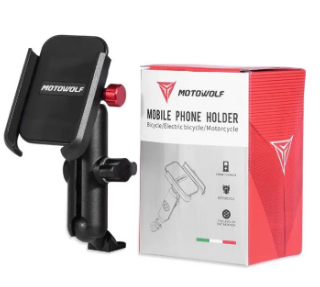 motowolf version 3 cellphone holder mirror type