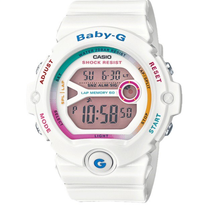 Casio Baby-g BG-6903-7CR Digital Rubber Strap Watch For Women
