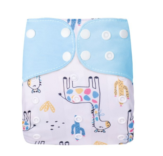 Ready Stocks Waterproof Reusable Digital Printed One Size Pocket Cloth Diaper CD47