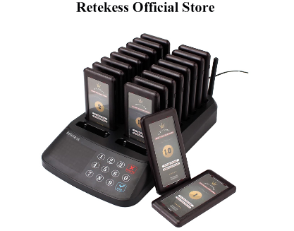 Retekess T115 Restaurant Pager System Buzzers