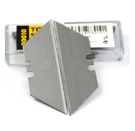 Tolsen 10pcs Stainless Steel Blade Refill Set (61x19mm) 30010