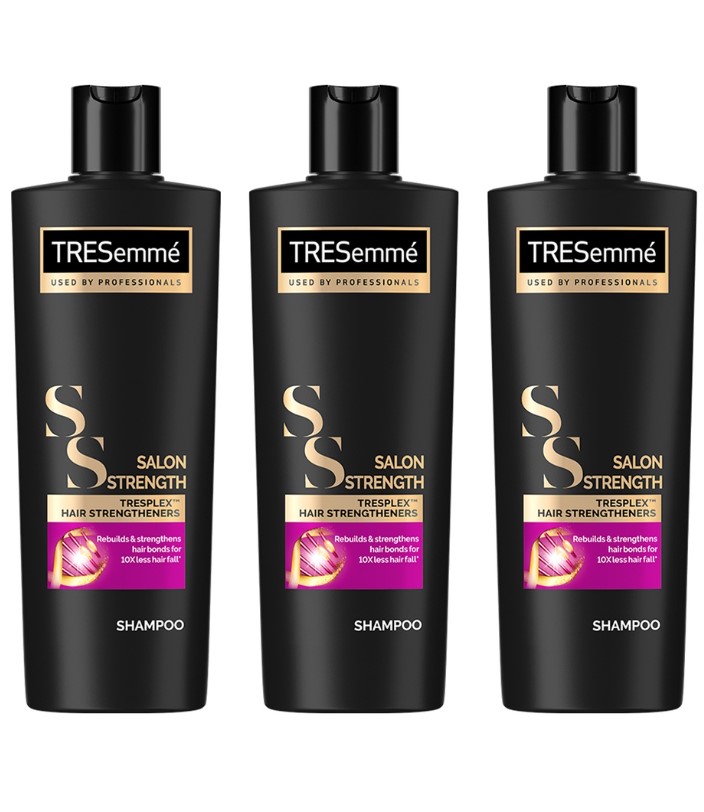 Tresemme Salon Strength Shampoo 330ML BUNDLE OF 3