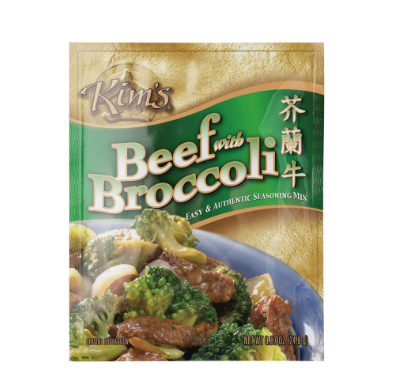 Kim's Beef with Broccoli Mix  24.8 g