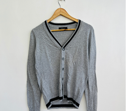 ZARA MAN Men Cardigan Sweater Jacket with Buttons