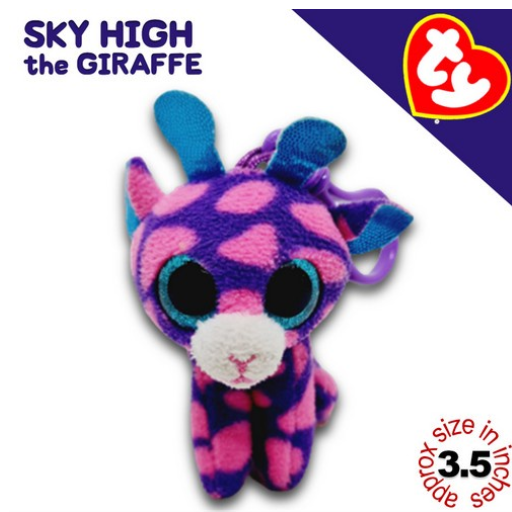 TY Key Clips-Chains Bag Charm Hanging Plushie Stuffed Toy Collection 1 PCC20