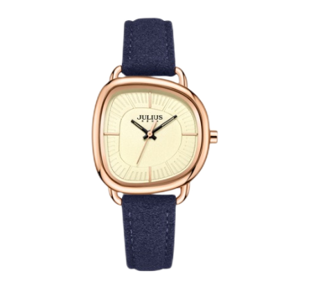 JULIUS New Korean Style Oval Square Fashion Simple Women's Watch JA-1393 3