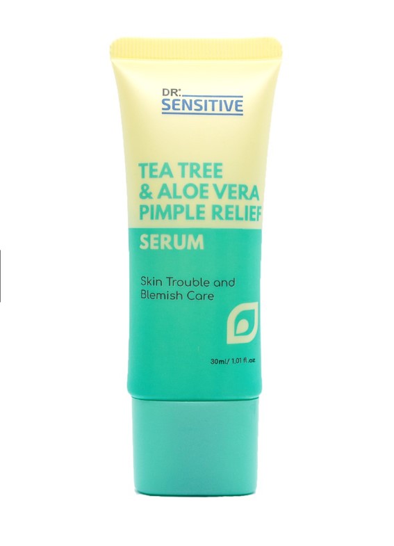 Dr. Sensitive Tea Tree And Aloe Vera Pimple Relief Serum 30ml