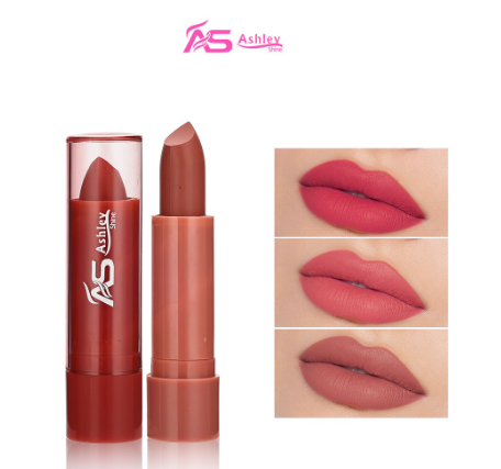 Ashley Shine Velvet Lipstick Matte Lip Stain Long Lasting Natural Make Up AS7201