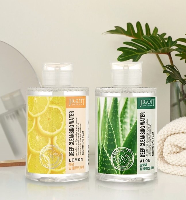 Jigott Aloe Deep Cleansing Water