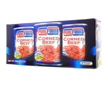 Purefoods Corned Beef 3pcs x 380g