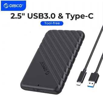 ORICO HDD Enclosure 2.5 Inch HDD Sata To USB 3.0 Tool-Free Portable Hard Drive SSD Case
