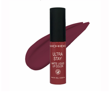 Nichido Ultra Stay Matte Liquid Lip Color - O' So Spice