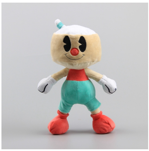 32cm Cuphead Plush Toys Mugman The Chalice Soft Plush Stuffed Toys Cute Cartoon For Kid Christmas Gifts S3