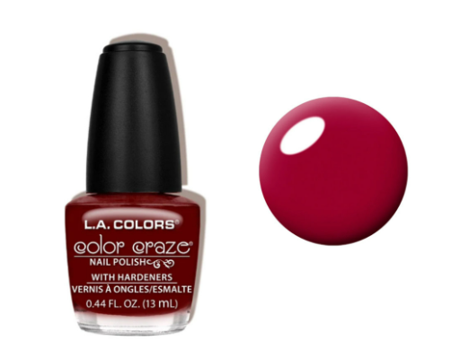 LA Colors Color Craze Nail Polish Hot Blooded