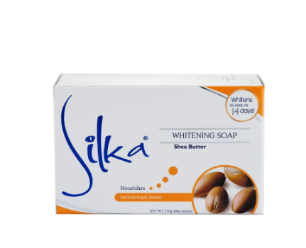 SILKA WHITENING SOAP SHEA BUTTER135G