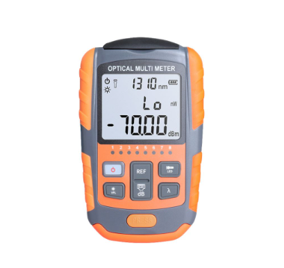 Mini Optical Power Meter Fiber Optical Cable Tester -70dBm~+10dBm SC/FC/ST Universal interface Connector