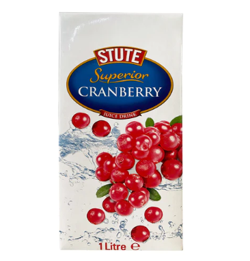 Stute Superior Cranberry Juice 1L