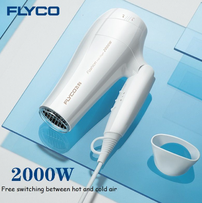 FLYCO FH6232 Hair Dryer Household High Power Hair Dryer 2000W