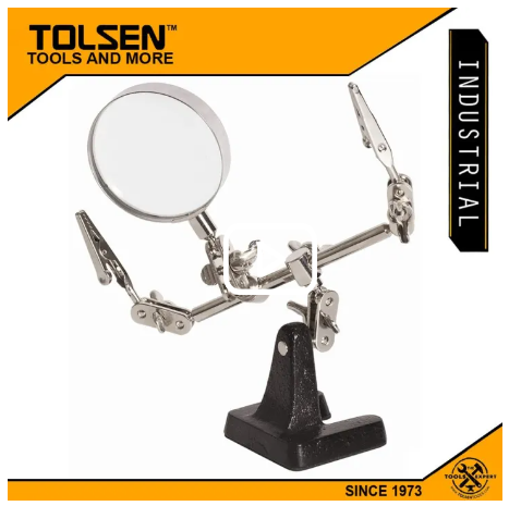 Tolsen Industrial Helping Hand Magnifier (62mm 1-1/2”) 38090