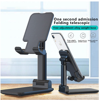 iPad tablet Luxury Telescopic Folding Smart Phone Tablet Stand Adjustable Holder For iPhone Samsung Desktop SupportFor iPad tablet Luxury Telescopic Folding Smart Phone Tablet Stand Adjustable Holder 
