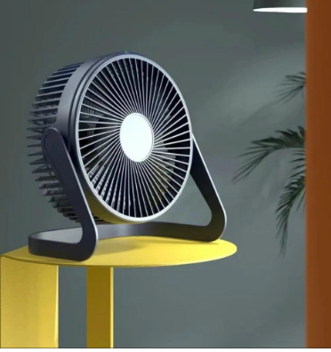 USB Fan 5 Inch Mini Silent Desk Fan Desktop Student Dormitory Small Electric Fan