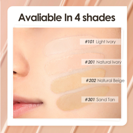 FOCALLURE Full-Coverage Foundation Flaw-Resistant Longwear BB Foundation Skin Care Waterproof Foundation