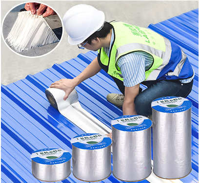 Aluminum Foil Butyl Waterproof Tape For roof leak Roof Sealant Wall Crack Pandikit Sa Bubong Tape