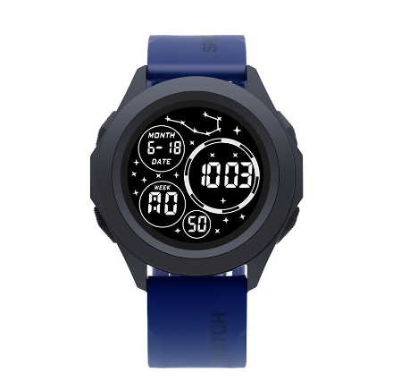 POSHI Original Men Watch Fashion Chronograph Countdown Alarm Watch LED Outdoor Swimming Waterproof Men's Sports Watch For Man M1