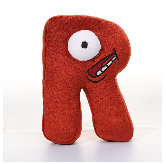 26 PCS Alphabet Lore Plush Toy Stuffed Doll Preschool Educational English ABC Letter Toy Kids Birthday Party Christmas Gift R