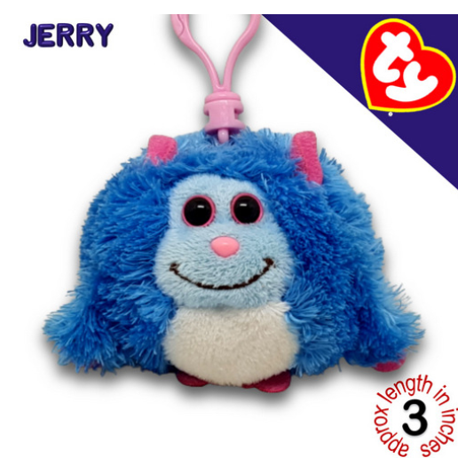 TY Key Clips-Chains Bag Charm Hanging Plushie Stuffed Toy Collection TYCC7