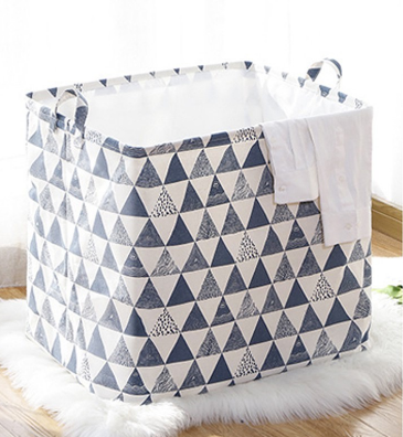 100L Extra Large Foldable Waterproof Laundry Basket Oxford Cloth Storage