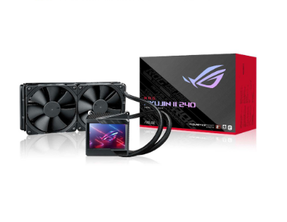 ASUS Rog Ryujin Ii 240 All-In-One Liquid Cpu Cooler With 3.5" LCD 120Mm Radiator Fans