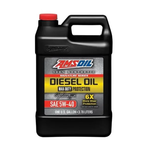 AMSOIL 5W40 Diesel Max Duty Engine Oil Fully Synthetic (1 Gallon)