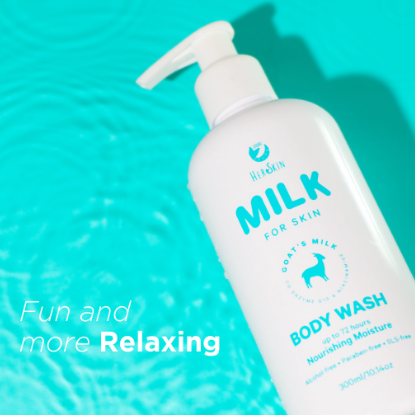 Her Skin Secret Milk for Skin Goat Milk Body Wash 300ml Melendez Kathrye Her Skin