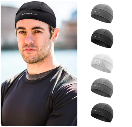 Wrels Ice Silk Breathable Quick Drying Bike Running Lined Hat