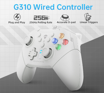 Machenike G3 Gaming Controller Gamepad Backlit Buttons Wired / 2.4G Wireless For PC Windows/laptop/Smart TV/Tablet/ Steam Switch