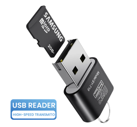 USB Micro SD/TF Card Reader USB 2.0 Mini Mobile Phone Memory Card Reader High Speed USB Adapter For Laptop Accessories