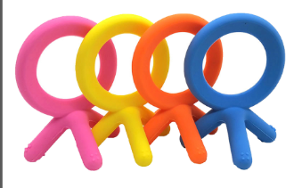 Baby Silicone Molar Teether, 100% Food Grade Silicone, BPA Free Baby, Infant Toddlers 4Mos+