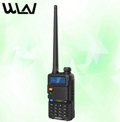 WLN KD-UV1 Dual Band UHF VHF 5W 199 Channel Two-Way Walkie Talkie Radio 5W