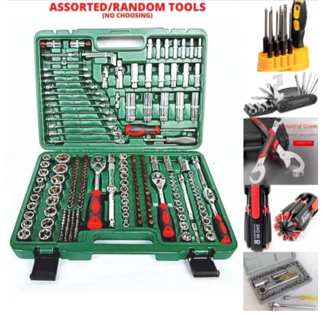 Repairing Tools set in a Box Automotive and Home Improvement Tools