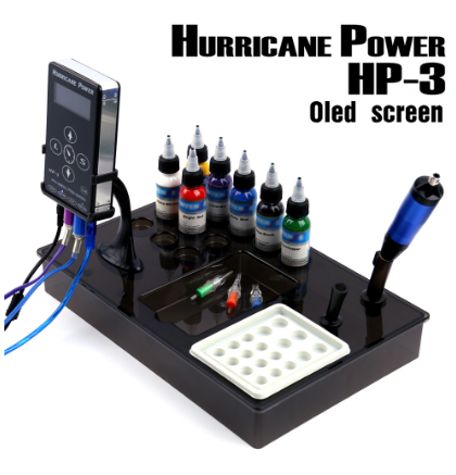 Tattoo Power Supply HP-3 Tatuagem For Tattoo Machines Touch Screen Source Digital LCD Makeup Dual Tattoo Power Supplies