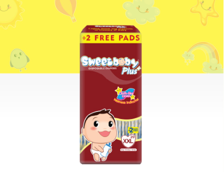SWEETBABY PLUS - BIG PACK XXL 20+2