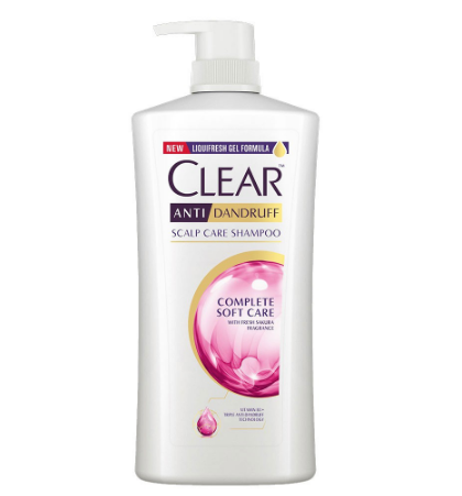 Clear Women Anti Dandruff Shampoo Complete Soft Care 880ml