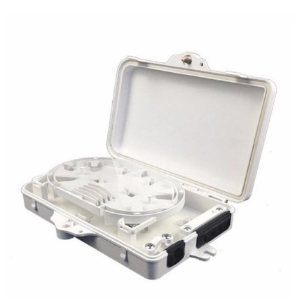 Wall Mounted Allan 4 Core Fiber Optic Splitter Box PLC Fiber Optic Terminal Box PLC Distribution Box