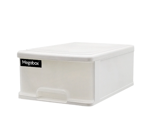 Megabox 1-Layer Drawer White